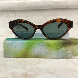 RAEN Luxury Wig Veil Jaguar Brown Womens Cat Eye Sunglasses 56-20-143